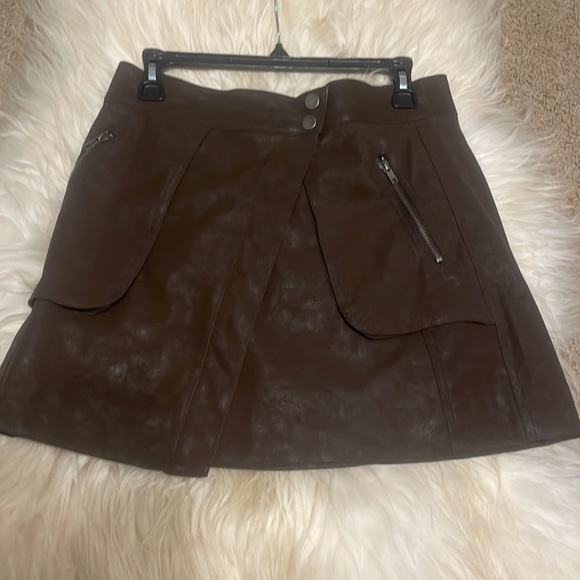 21 Saints Brown Wrap Skirt NWT - Picture 4 of 9